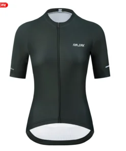 Raudax Women's Cycling Jersey Short Sleeve Racing Tops Bicycle Bike Wear Maillot Cyclist Clothes Shirt for Sports Active Outdoor