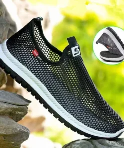 Summer Walking Shoes Hot Sale Men Sneakers Sport Lightweight Casual Hiking Shoes Men Breathable Aqua Shoes Man Outdoor Footwear