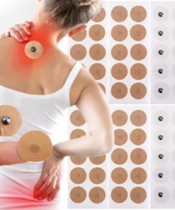 Skin Tone Acupuncture Point Magnetic Massage Plaster Non-woven Fabric for Massage and Body Care Fatigue Relief Muscle Relaxation