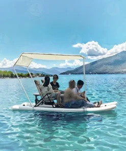 Water Sports Inflatable Sup Board Catamaran Portable Pedal Catamaran for Commercial Use