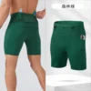 Marathon Running Shorts Man Fitness Clothing Compression Shorts Gym Multi Pocket Tights for Men Sports Wear Crossfit Sweatpants